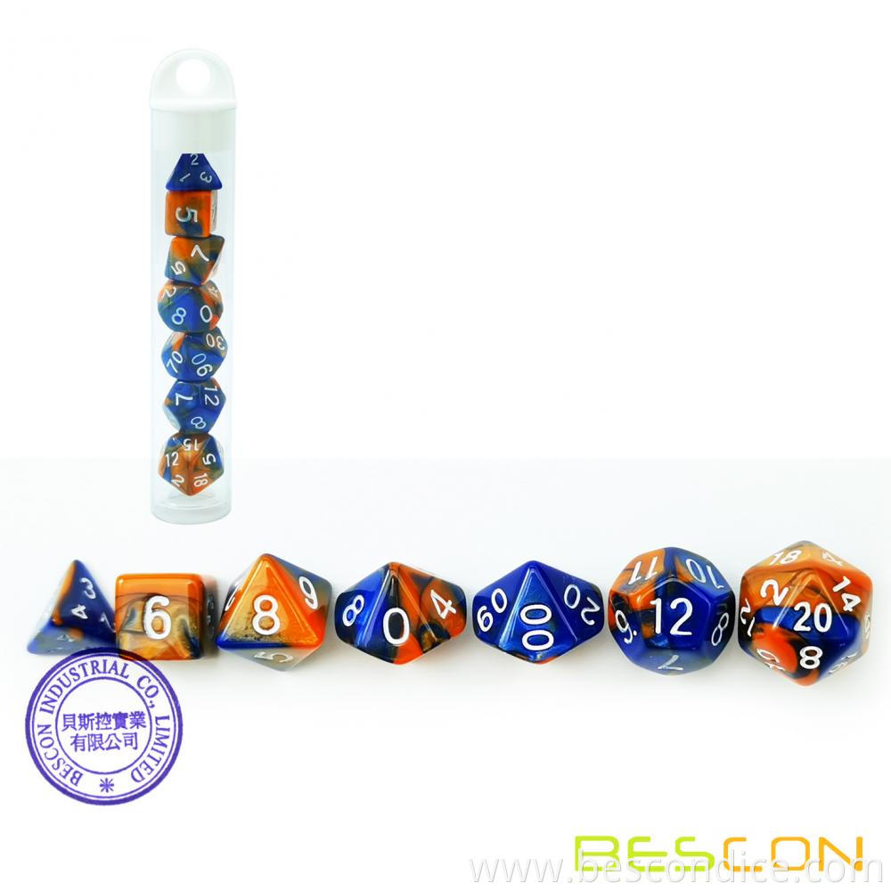 10mm Mini Polyhedral Dice Set 2 10mm Mini Polyhedral Dice Set 2